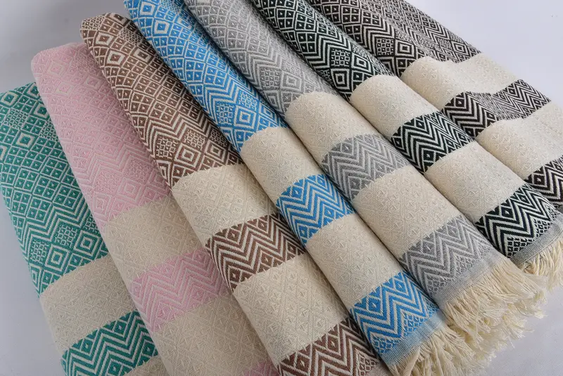 Bridesmaid Gifts, Home Decor Towel, Mexico Bachelorette Party Gifts, Turkish bath towel, 70x40 Cotton Diamond Towel, Turkish Towel Beach - 6