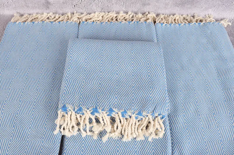 Monogrammed Beach Towel, Family Gift, Turkish Towel Personalized, Quick-Dry Beach Towel, 70x40 Cotton Diamond Towel, Organic Turkish towel - 4