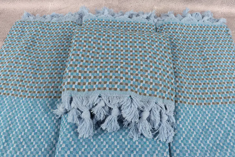 Bachelorette Gifts, Fouta towel, Bridesmaid Gift, Housewarming Gift, Personalized Gift For Him, Peshtemal Towel, 68x40 Cotton Herringbone Towel - 4