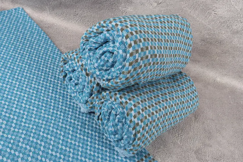 Bachelorette Gifts, Fouta towel, Bridesmaid Gift, Housewarming Gift, Personalized Gift For Him, Peshtemal Towel, 68x40 Cotton Herringbone Towel - 7