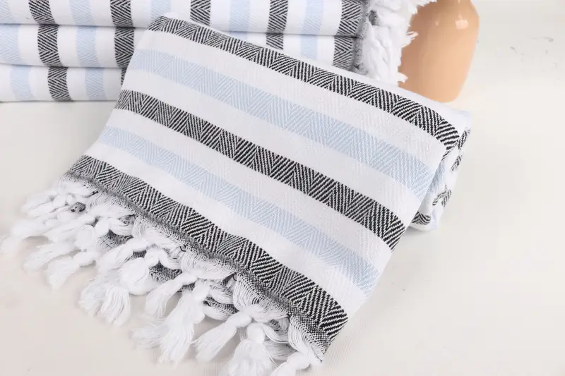 Bachelorette Party Decorations, Gym Towel, Lightweight towel, 64x40 Cotton Striped Towel, Bachelor Towel, Personalized Turkish Towel, Handmade Gift - 4