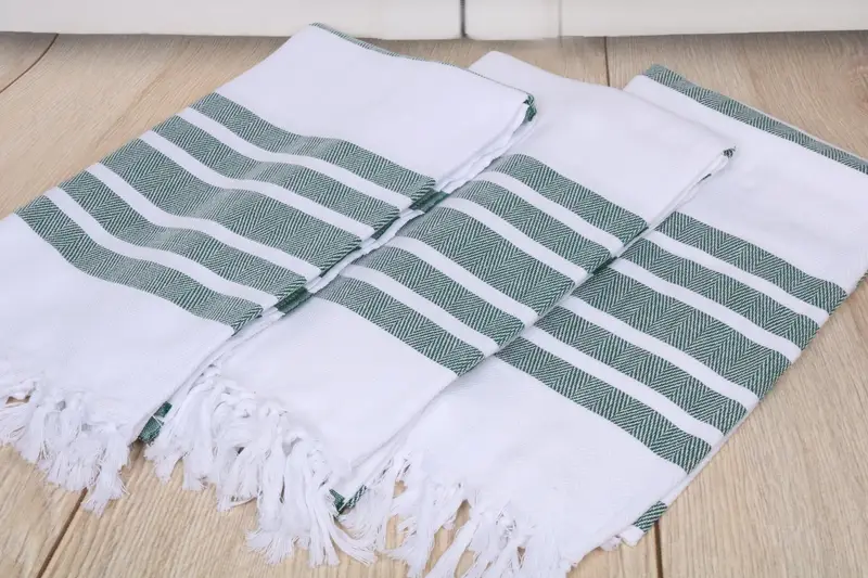 Spa Gift Towel, Personalized Beach Towel, 70x40 Cotton Herringbone Towel, Personalized Turkish Towel, Best Friend Gift Ideas, Monogram Turkish Towel - 6
