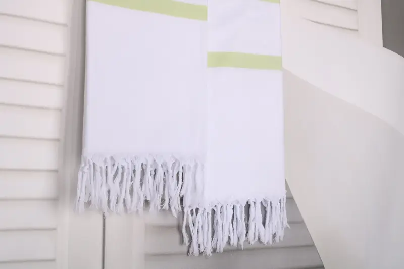 70x40 Cotton Striped Towel, Family Gift, Soft towel, Bachelorette Party Gift, Thin towel, Travel Towel, Girls Weekend Favors, Handmade Turkish Towel - 8