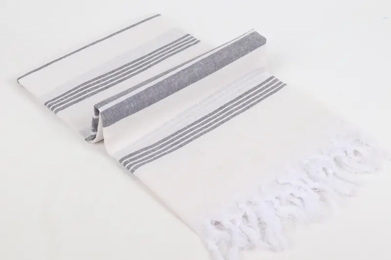 Hochzeitsgeschenke Handtuch, türkisches Badetuch für Spa, monogrammiertes Strandtuch, großes türkisches Handtuch, 68x36 Baumwollstreifen -Handtuch, personalisiertes Geschenk für sie - 6