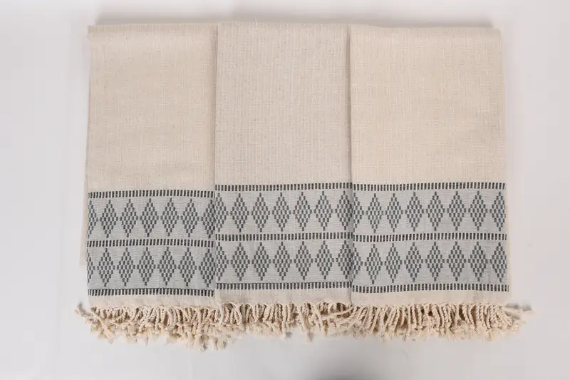 Turkish hand towel, Turkish bath towel, Spa Towel, Beach Towel Bulk, Handmade Turkish hammam towel, Baby Boy Gift, 70x36 Linen Kilim Design Towel - 7