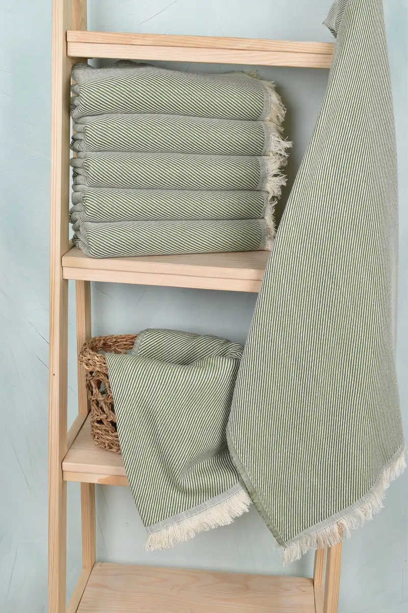 Wedding Gifts Towel, Embroidery Towels, Customized Turkish Towel, 70x36 Cotton Striped Towel, Home Decor Gifts, Kids Beach Towel, Handmade Gift - 3