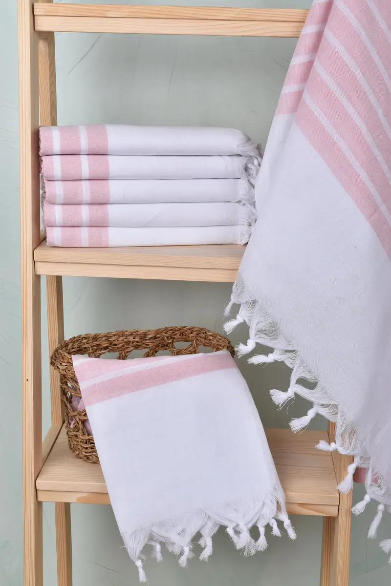 Bachelorette Party Gifts Bridesmaids, Bath towel, Personalised Gift, Extra large Turkish bath towel, Cotton towel, 70x40 Cotton Striped Towel - 3
