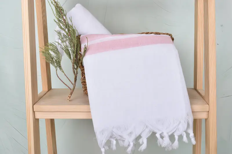 Bachelorette Party Gifts Bridesmaids, Bath towel, Personalised Gift, Extra large Turkish bath towel, Cotton towel, 70x40 Cotton Striped Towel - 4