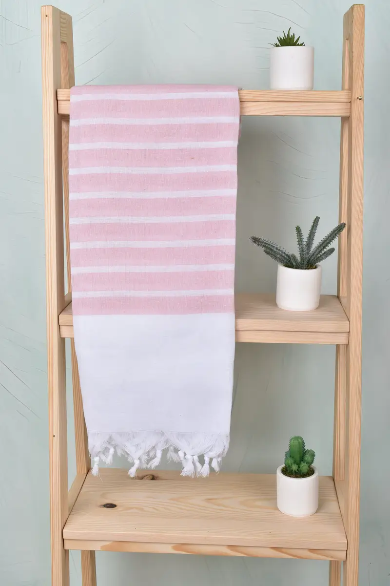 Bachelorette Party Gifts Bridesmaids, Bath towel, Personalised Gift, Extra large Turkish bath towel, Cotton towel, 70x40 Cotton Striped Towel - 8