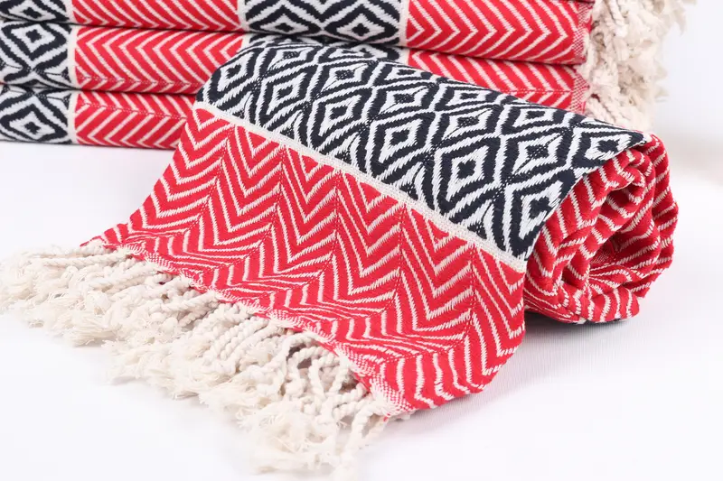 Custom Towel, 70x40 Cotton Chevron Towel, Peshtemal Towel USA, Gift For Mom, Turkish towel, Custom Wedding Gift, Turkish Towel Beach Towel - 4