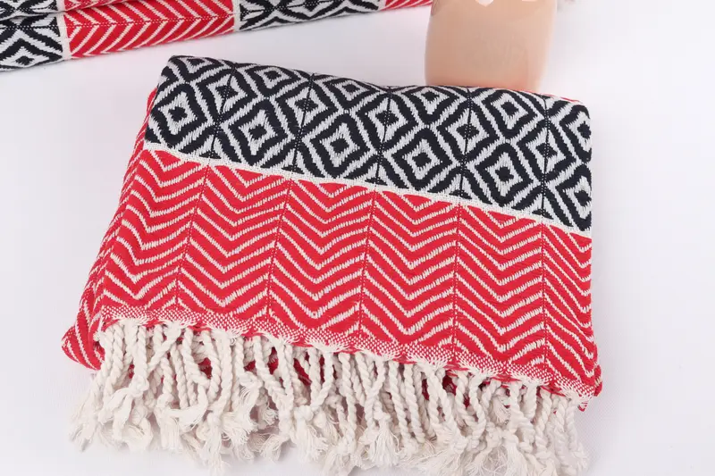 Custom Towel, 70x40 Cotton Chevron Towel, Peshtemal Towel USA, Gift For Mom, Turkish towel, Custom Wedding Gift, Turkish Towel Beach Towel - 5