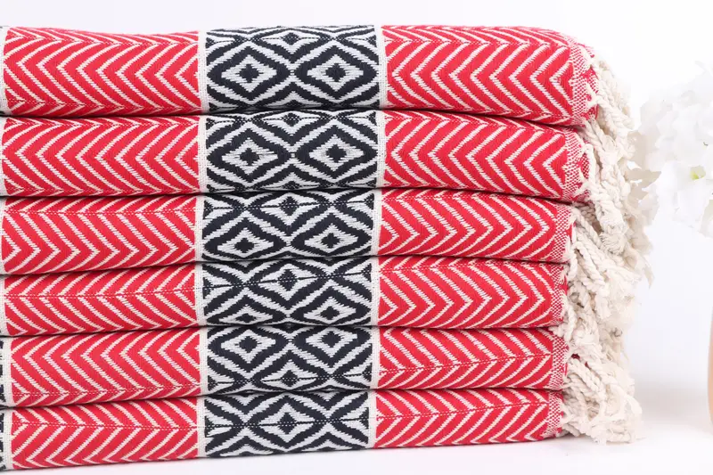 Custom Towel, 70x40 Cotton Chevron Towel, Peshtemal Towel USA, Gift For Mom, Turkish towel, Custom Wedding Gift, Turkish Towel Beach Towel - 3