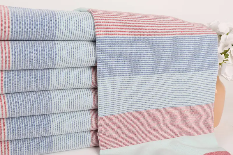 Guest Towel, Personalized Wedding Gift, Christmas Favors, 68x40 Cotton Striped Towel, Kids Beach Towel, Personalized Gifts, Organic Turkish towel - 2