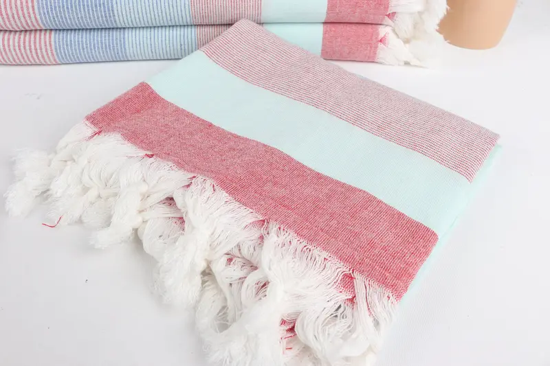 Guest Towel, Personalized Wedding Gift, Christmas Favors, 68x40 Cotton Striped Towel, Kids Beach Towel, Personalized Gifts, Organic Turkish towel - 5
