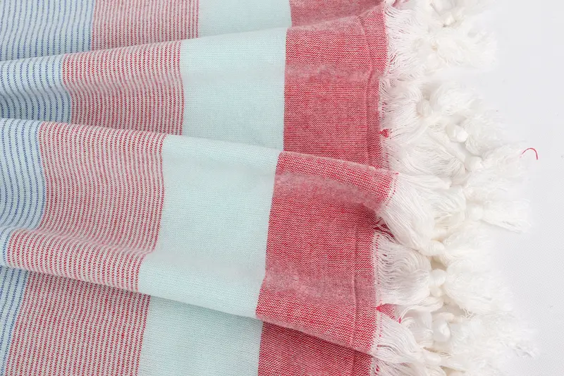 Guest Towel, Personalized Wedding Gift, Christmas Favors, 68x40 Cotton Striped Towel, Kids Beach Towel, Personalized Gifts, Organic Turkish towel - 8