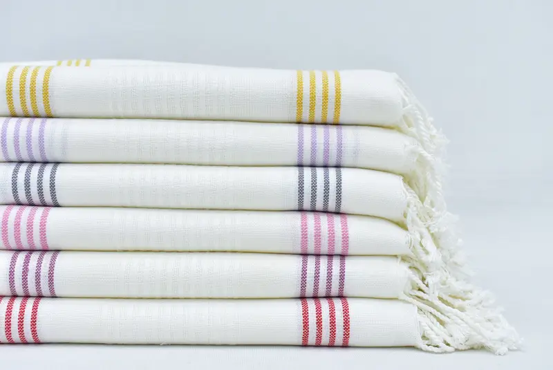 Lightweight towel, 68x36 Cotton Striped Towel, Custom Beach Towel, Turkish Towel Bulk, Wedding Gift Ideas, Turkish Towel Set, Custom Wedding Gifts - 1