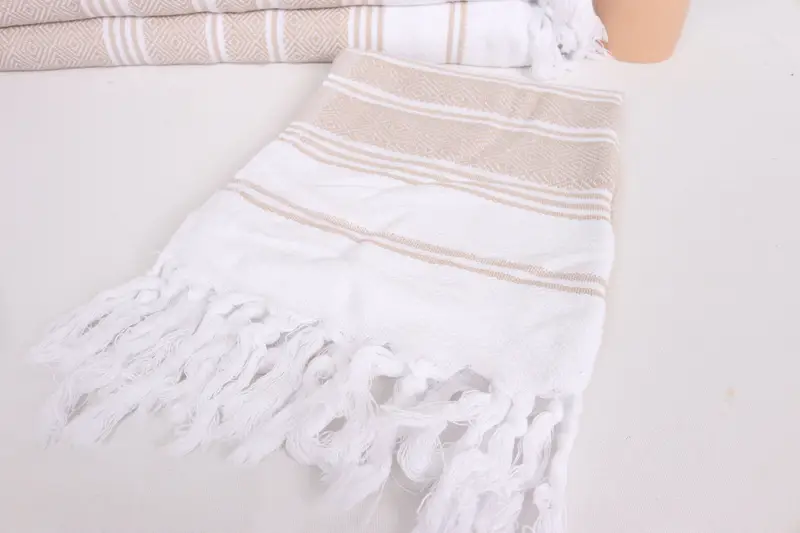 Xmas Gifts, Monogrammed Turkish Towel, Small Bath Towels, Wedding Gift, Spa Gift, Personalized Hand Towel, Holiday Towel, 40x18 Cotton Diamond Towel - 5