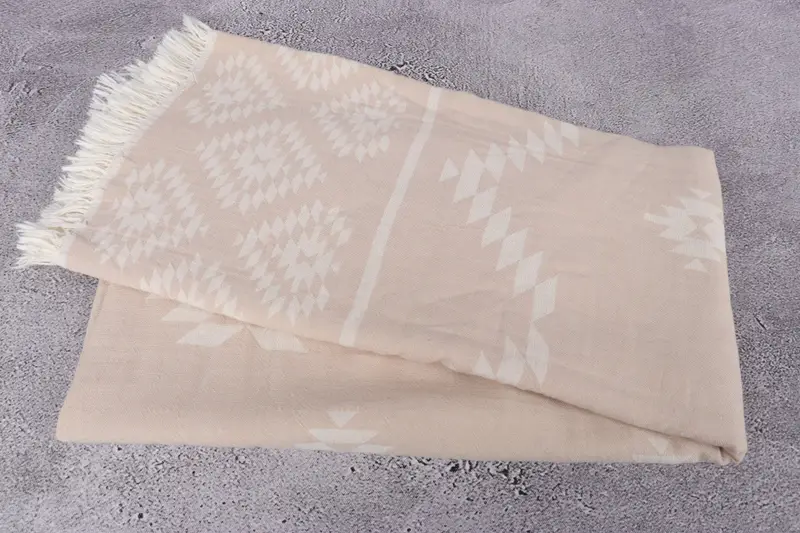 Handmade Gift, Gym Towel, 70x36 Cotton Kilim Towel, Bachelor Gifts, Sand-free peshtemal towel for the beach, Spa Towel, Bathroom Towel, Hammam towel - 7