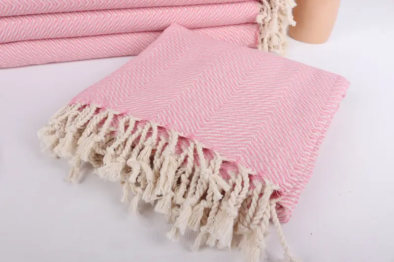 Custom Gift, Cute Beach Towel, Merry Christmas Gifts, 70x40 Cotton Chevron Towel, Beach Towel Bulk, Bachelorette Party Favors, Turkish Towel USA - 5