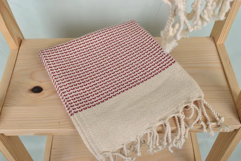 Monogram Hand Towel, Handmade Gift, Spa Gift, 40x20 Cotton Diamond Towel, Bridesmaid Gifts, Turkish Hand Towel, Bachelor Towel, Custom Turkish Towel - 5
