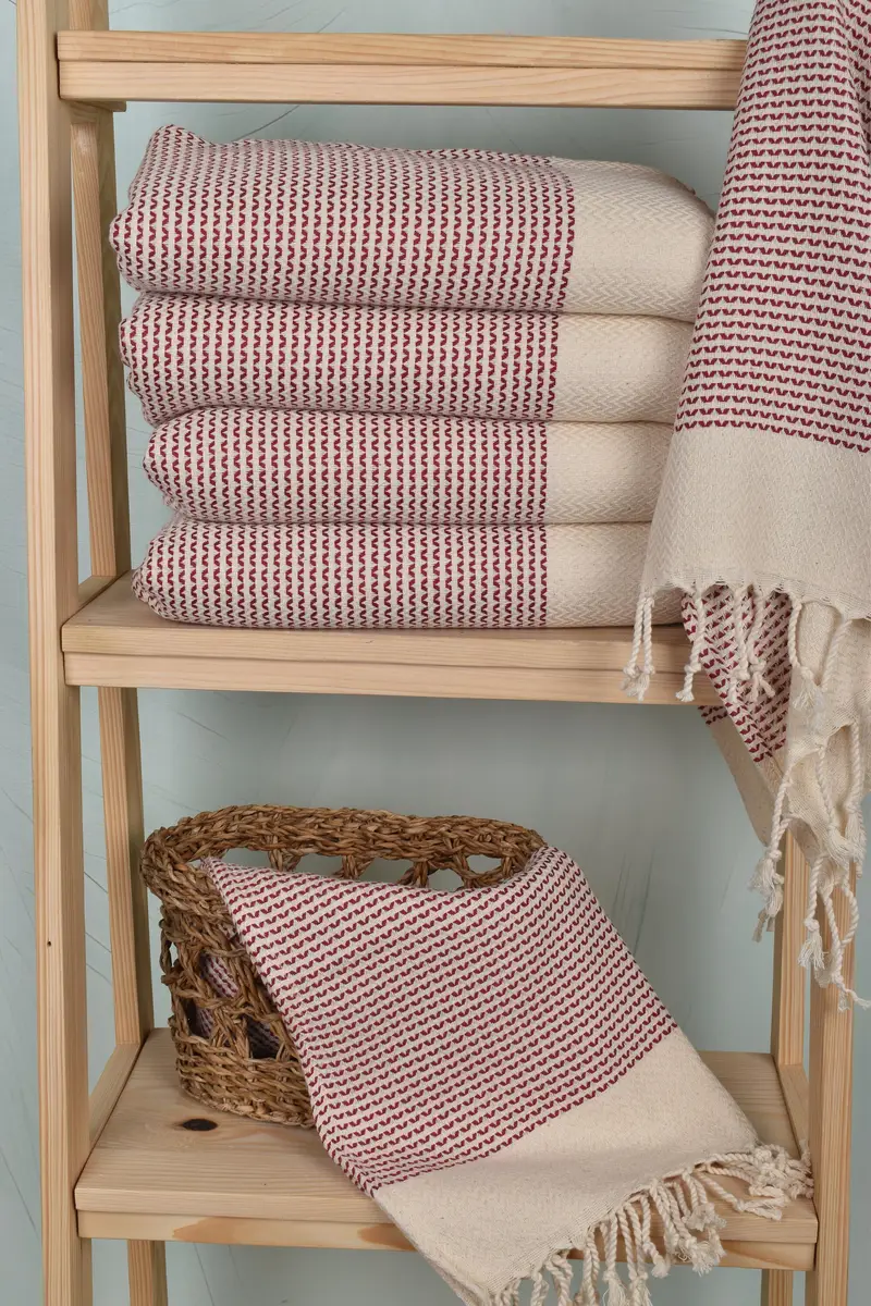 Monogram Hand Towel, Handmade Gift, Spa Gift, 40x20 Cotton Diamond Towel, Bridesmaid Gifts, Turkish Hand Towel, Bachelor Towel, Custom Turkish Towel - 3