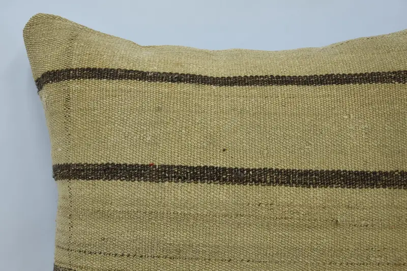 Vintage Pillow, 28x28 Beige Pillow Cover, Retro Cushion Cover, Ethnical Kilim Rug Pillow, Kilim Pillow Cover, Cushion Case - 2