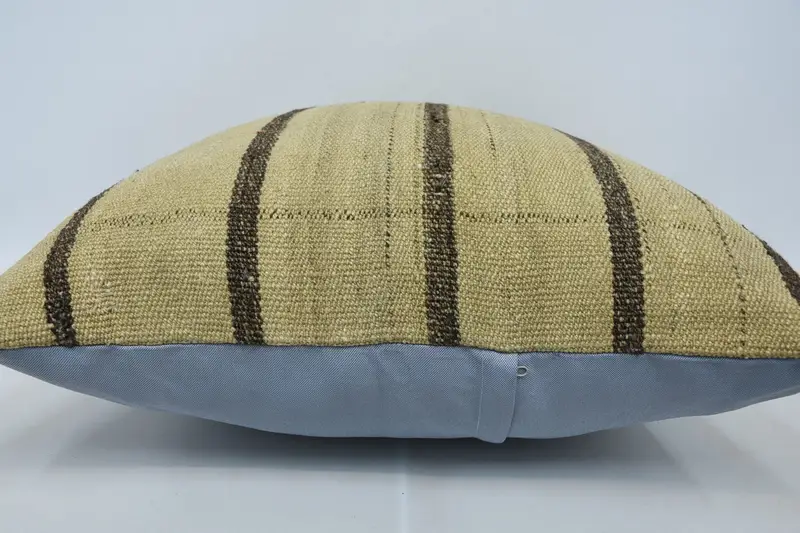 Vintage Pillow, 28x28 Beige Pillow Cover, Retro Cushion Cover, Ethnical Kilim Rug Pillow, Kilim Pillow Cover, Cushion Case - 5