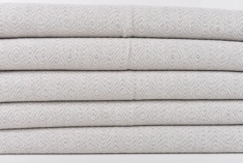36x18 Cotton Zigzag Diamond Towel, Monogrammed Hand Towel, Bridesmaid Gifts, Bachelor Bachelorette Party Favors, Organic Tea Towel, Bathroom Towels - 2