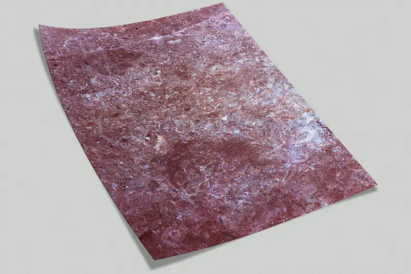 Stone Wall Paper, , Paper Wall Art, Alcohol Ink Wall Poster, 3d Wall Paper, Wall Paper Peel and Stick, Claret Red Marble Wall Poster, - 2