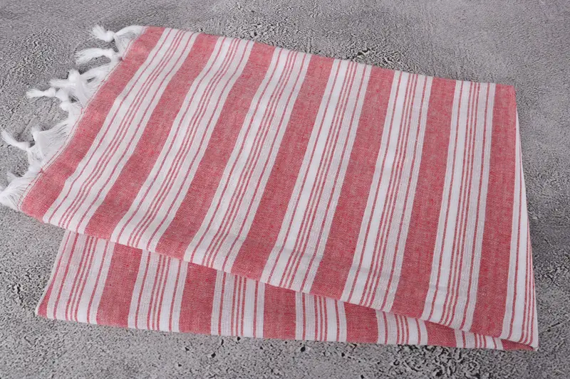 Gift For Him, Large Beach Towel Personalized, Luxury towel, 70x40 Cotton Striped Towel, Bachelorette Party Favor, Decorative Towel, Fouta towel - 6