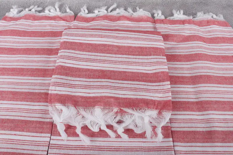 Gift For Him, Large Beach Towel Personalized, Luxury towel, 70x40 Cotton Striped Towel, Bachelorette Party Favor, Decorative Towel, Fouta towel - 4