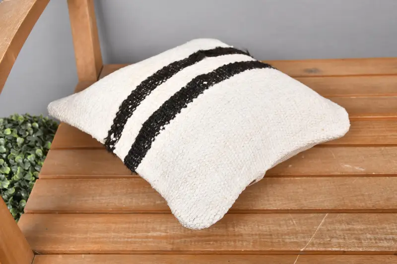 Antique Pillows, Pillow Cover, Designer Throw Cushion, Handmade Kilim Cushion, Boho Pillow Sham Cover, 12x12 White Cushion Cover, Christmas Cushion - 2