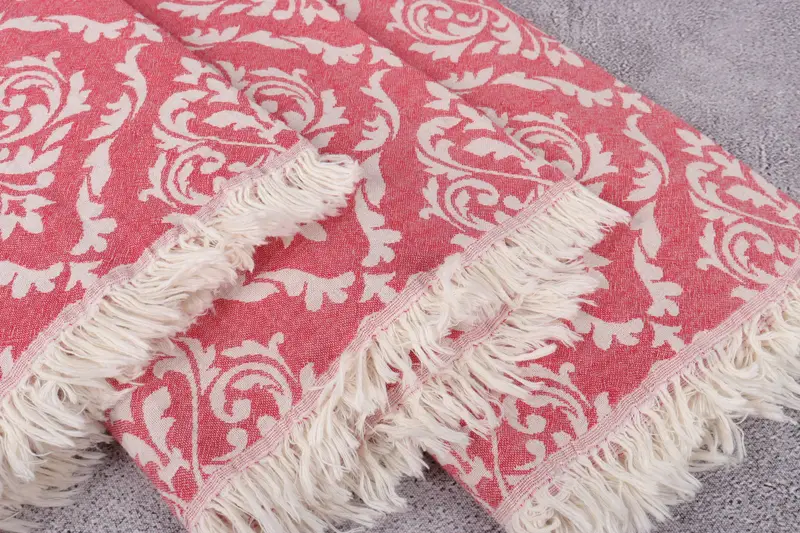 Monogram Turkish Towel, Cotton towel, Monogram Beach Towel, 68x36 Cotton Baroque Towel, Cute Beach Towel, Bridal Party Gifts, Bridemaids Beach Towel - 6