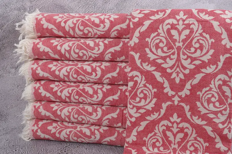 Monogram Turkish Towel, Cotton towel, Monogram Beach Towel, 68x36 Cotton Baroque Towel, Cute Beach Towel, Bridal Party Gifts, Bridemaids Beach Towel - 2