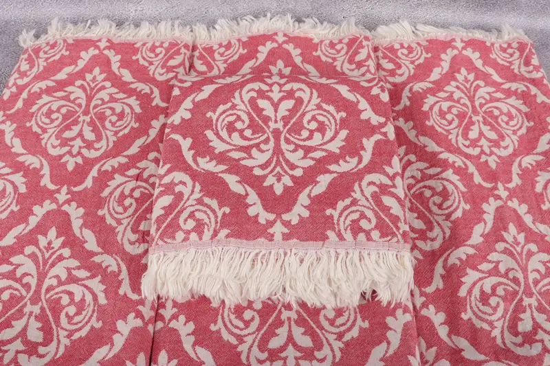 Monogram Turkish Towel, Cotton towel, Monogram Beach Towel, 68x36 Cotton Baroque Towel, Cute Beach Towel, Bridal Party Gifts, Bridemaids Beach Towel - 5