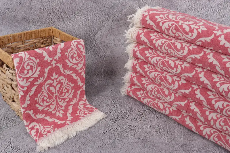 Monogram Turkish Towel, Cotton towel, Monogram Beach Towel, 68x36 Cotton Baroque Towel, Cute Beach Towel, Bridal Party Gifts, Bridemaids Beach Towel - 4