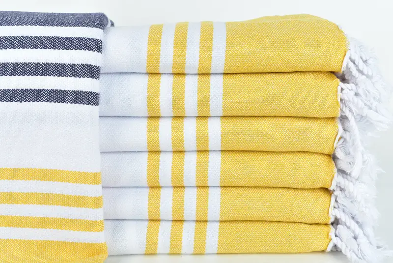 Bachelorette Party Gifts For Bride, 70x36 Cotton Striped Towel, Home Decor Towel, Best Beach Towel, Bachelorette Gifts, Housewarming Gift, Gym Towel - 1