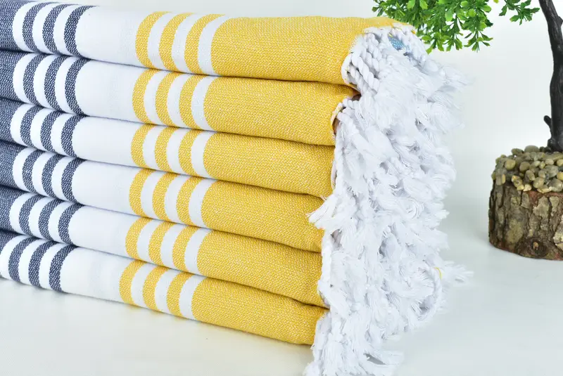 Bachelorette Party Gifts For Bride, 70x36 Cotton Striped Towel, Home Decor Towel, Best Beach Towel, Bachelorette Gifts, Housewarming Gift, Gym Towel - 3