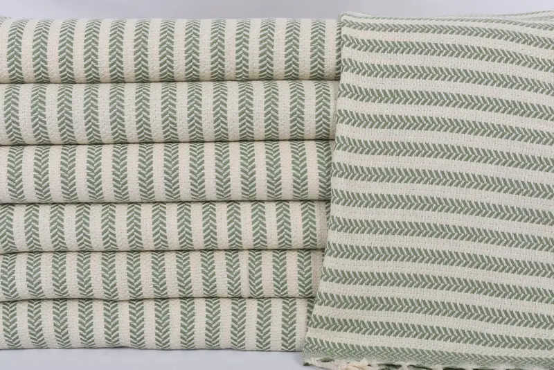 Turkish Hand Towel, 40x18 Cotton Chevron Towel, Travel Towel, Turkish Towel Hand Towel, Valentines Day Gift For Him, Guest Towel, Bathroom Towels - 2