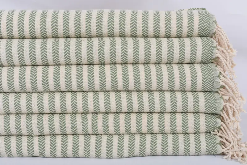Turkish Hand Towel, 40x18 Cotton Chevron Towel, Travel Towel, Turkish Towel Hand Towel, Valentines Day Gift For Him, Guest Towel, Bathroom Towels - 3