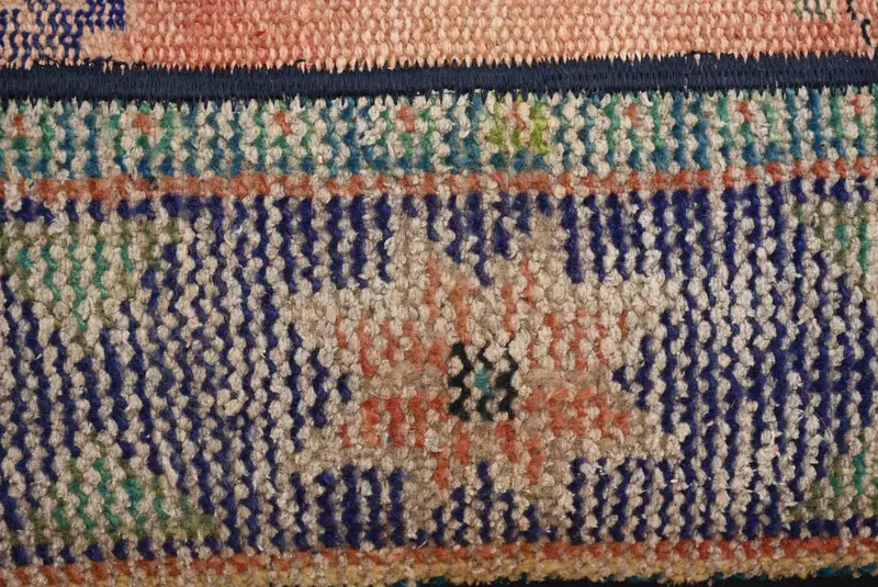 Floor Pillow, Boho Pillow, Natural Pillow Sham, Pillow, Tapestry Cushion Cover, Antique Pillows, 12x24 Blue Pillow Case, Boho Pillow Sham Cover - 2