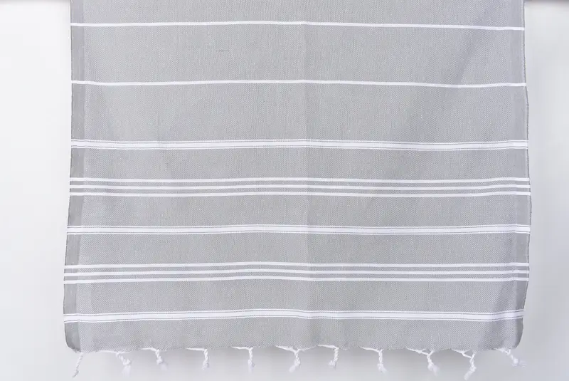 Custom Gift, Bathroom Towels, 40x24 Cotton Striped Towel, Turkish Tea Towel, Beach Theme Wedding Gift, Personalized Gift, Gym Towel, Organic Towel - 8
