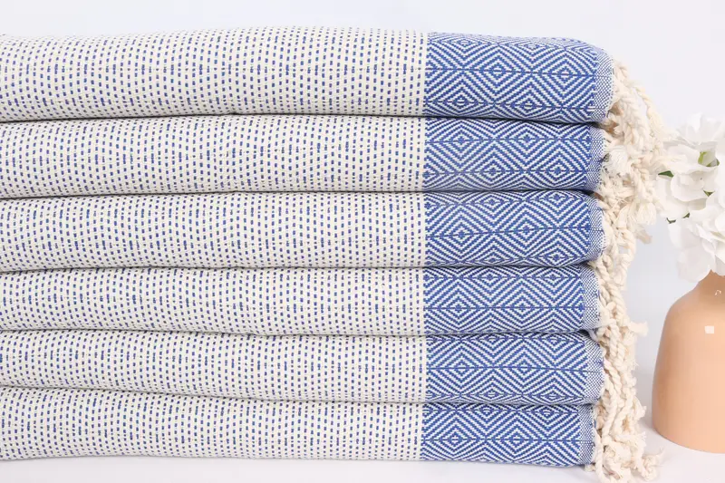 Home Decor Gifts, Boyfriend Gift, Monogram Kitchen Towel, Wedding Favors, Maid Of Honor Gift, 36x18 Cotton Diamond Towel, Personalized Hand Towel - 3