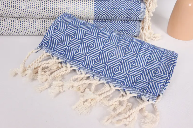 Home Decor Gifts, Boyfriend Gift, Monogram Kitchen Towel, Wedding Favors, Maid Of Honor Gift, 36x18 Cotton Diamond Towel, Personalized Hand Towel - 4