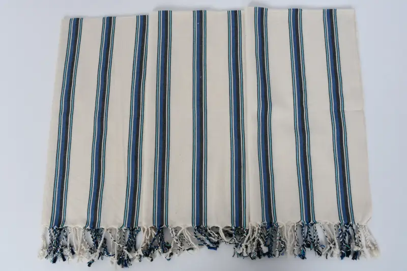 Reisehandtuch, Küchentuch, monogrammiertes Handtuch, Hochzeitsgeschenk, Junggesellenhandtuch, Handtuch im Fitnessstudio, Handtuch mit Hochzeitsgeschenken, 36x20 Baumwollstreifenhandtuch - 7