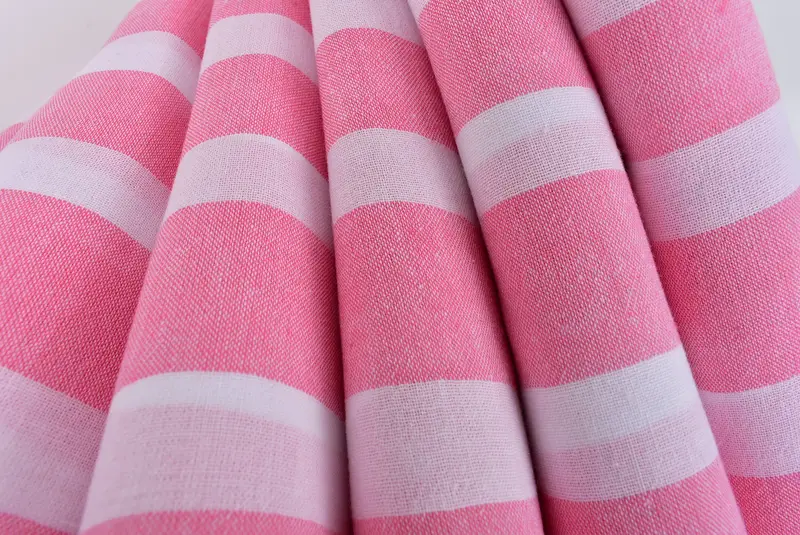Eco-Friendly Turkish Towel, Spa Towel, Best Friend Gift, Custom Gifts, Bridesmaid Gift Towel, Thin towel, Bachelor Towel, 64x40 Cotton Striped Towel - 5