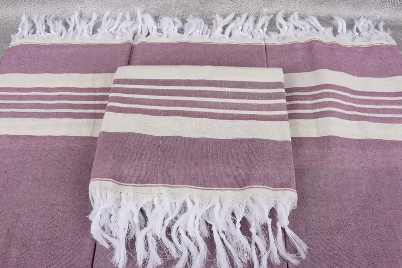 Custom Bath Towel, Turkish Towel USA, Bathroom Towel, Turkish Towel Monogram, Handmade Gift, 70x40 Cotton Striped Towel, Personalized Beach Towel - 4