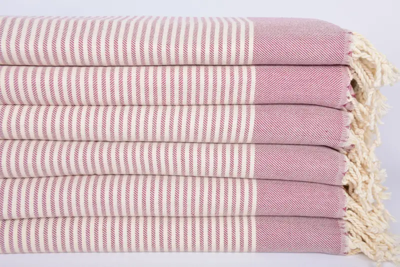Guest Towel, Christmas Favors, Monogram Hand Towel, Custom Hand Towel, Gift For Wedding Day, Small Bath Towels, 40x24 Cotton Striped Towel - 3