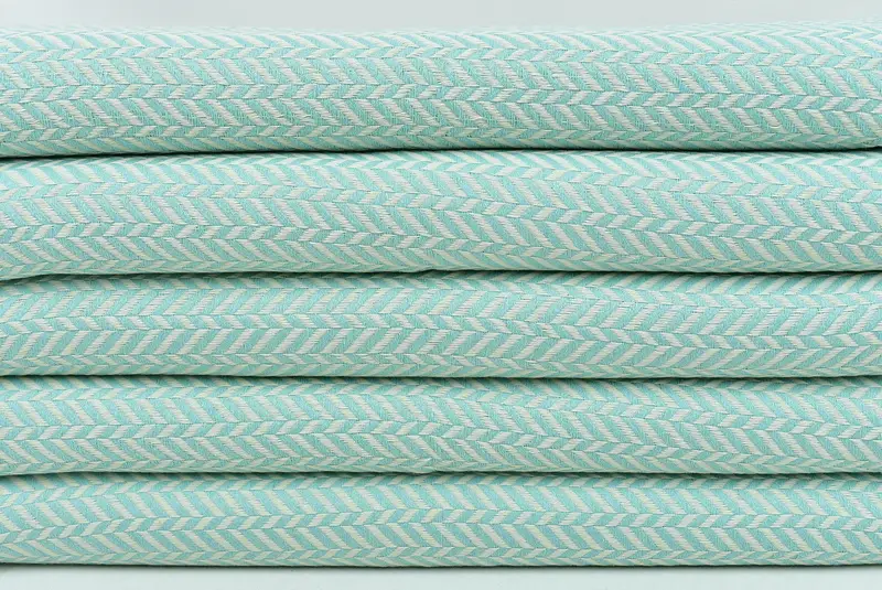 Custom Hand Towel, Turkish Towel Monogram, Custom Tea Towel, Bridal Shower Gift, 36x18 Cotton Chevron Towel, Small Bath Towels, Wedding Favors - 2