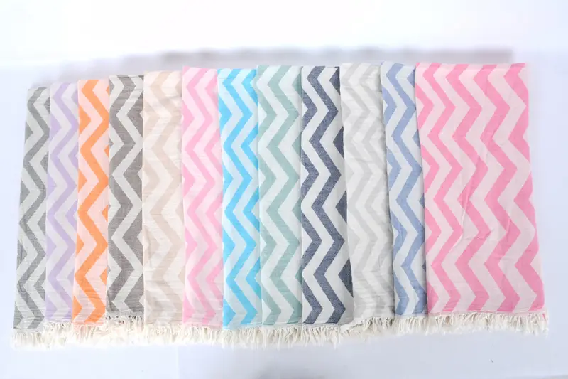 Bestes Freund Geschenk, Baby -Jungengeschenk, Monogramm Handtuch, Monogramm Küchentuch, Hochzeitsgeschenk, 40x24 Baumwoll Zickzack Designtuch, Schüttguthandtuch - 4